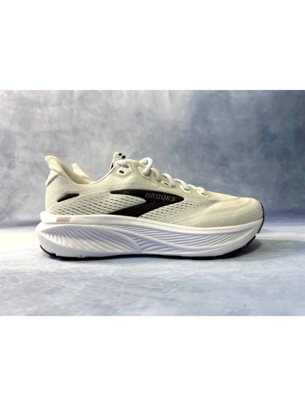 Brooks Ghost 18 Women's Running Training Gym Shoes White Rose Gold Size 7.5 - Picture 5 of 15